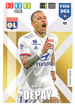 Memphis Depay Olympique Lyonnais 2020 FIFA 365 #152